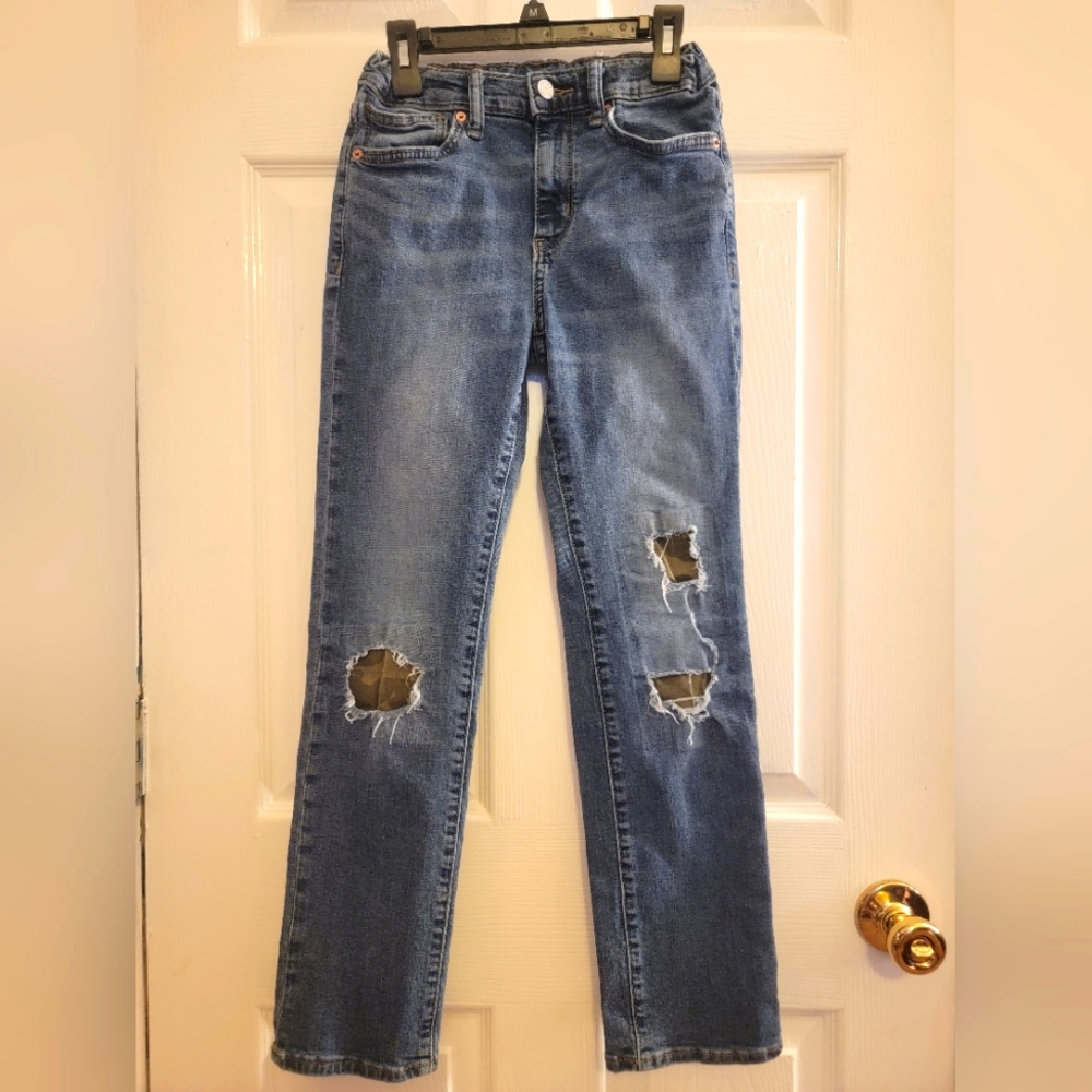 Old Navy boys karate slim jeans, size 12